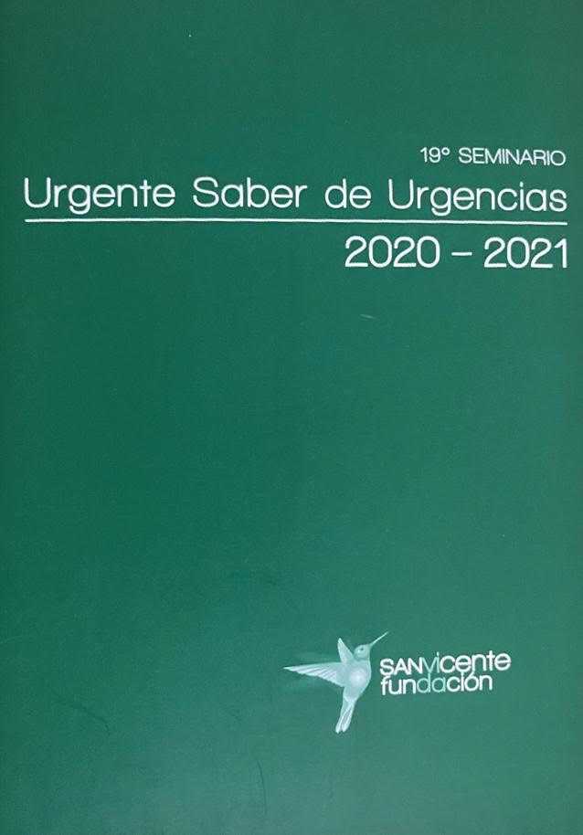 19 SEMINARIO URGENTE SABER DE URGENCIAS 2020 - 2021