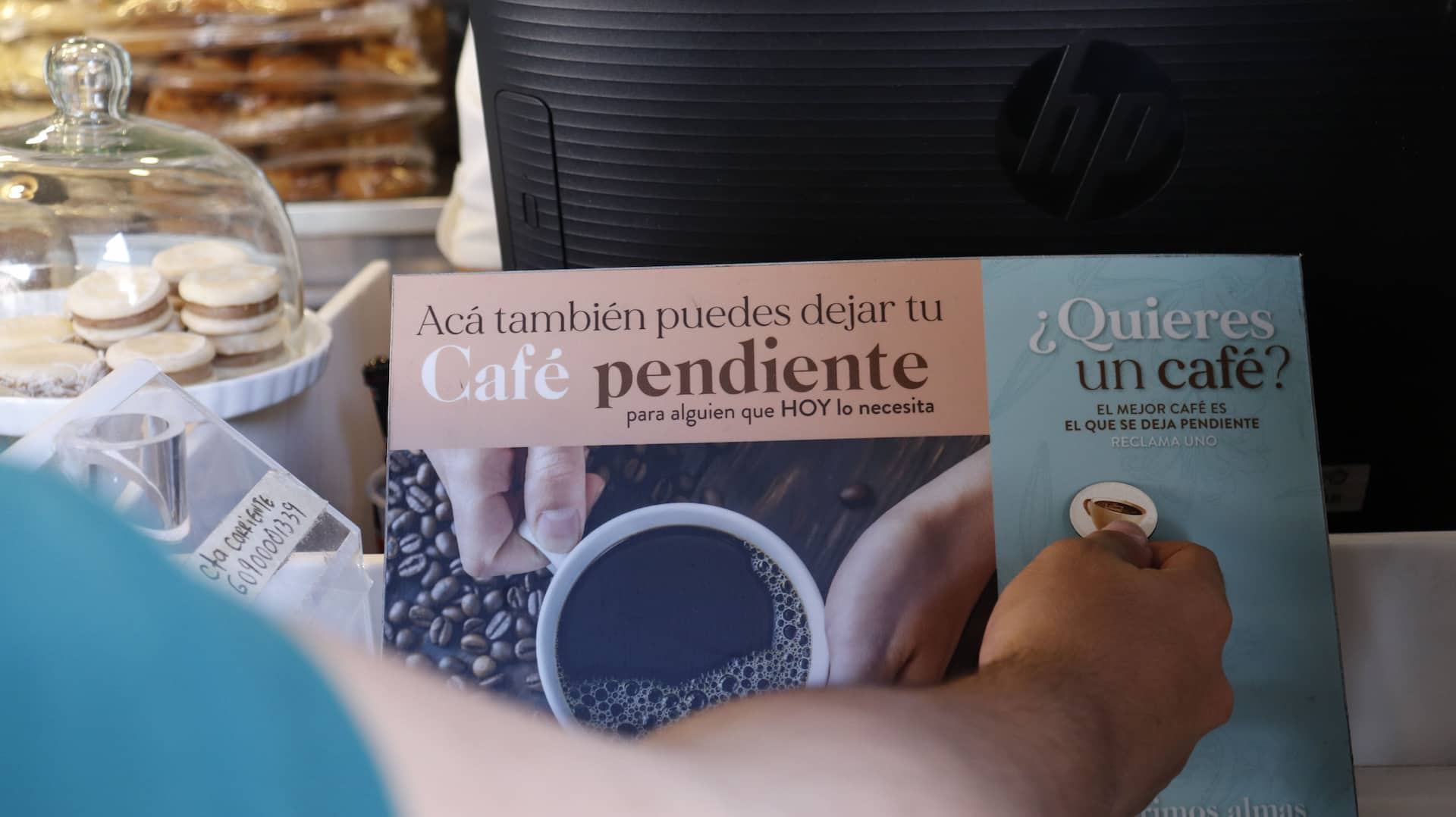 Cafe pendiente