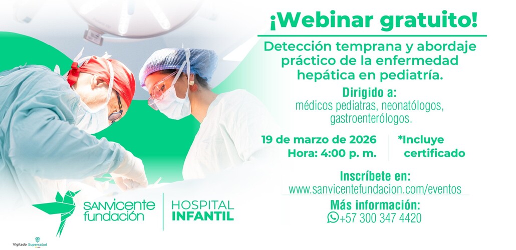 Webinar gratuito: Detección temprana y abordaje del daño hepático en pediatría